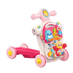 HUANGER - Trotteur 4 en 1 Rose