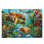 KS - Puzzle 2000 pcs - Tigers Idyll