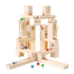ONSHINE - Batiment Circuit de Billes en Bois