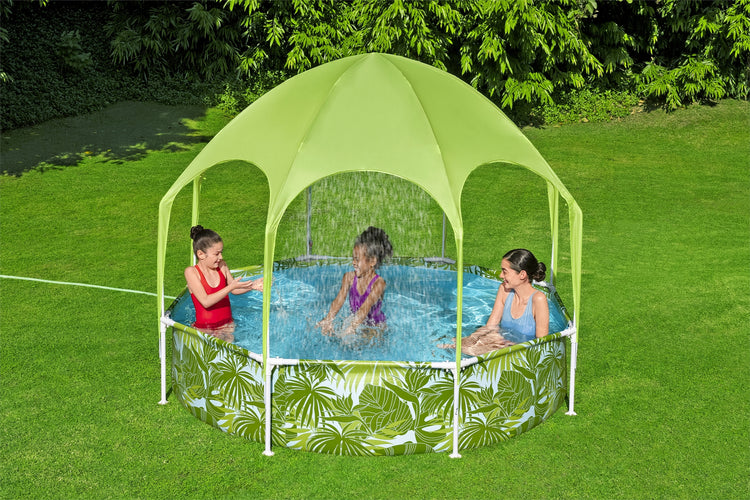 BESTWAY - Piscine couverte 244 x 51 cm