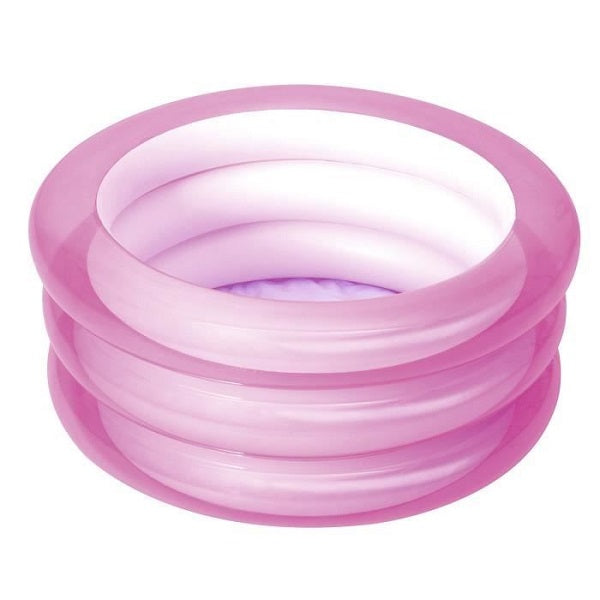 BESTWAY - Piscinette ronde 3 boudins 70x30