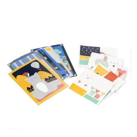 Atelier tableaux Collage en mousse Animaux