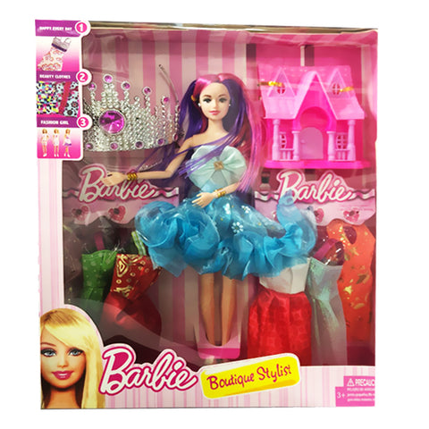 Barbie - Poupée avec robes