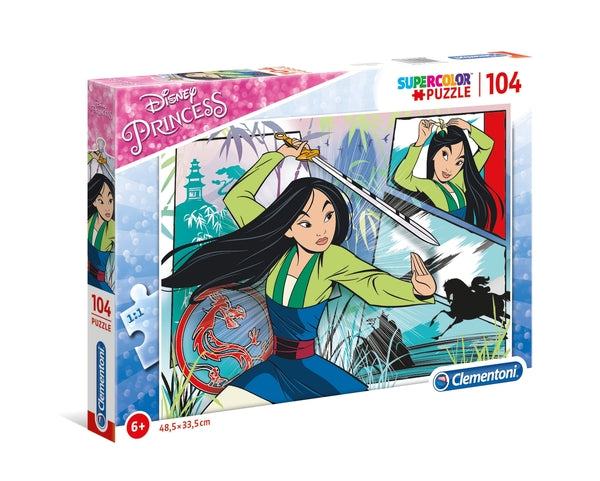 CLEMENTONI - Puzzle SuperColor 104 pcs