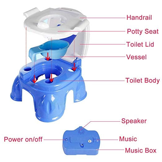HUANGER - Pot pour bébé - Rose