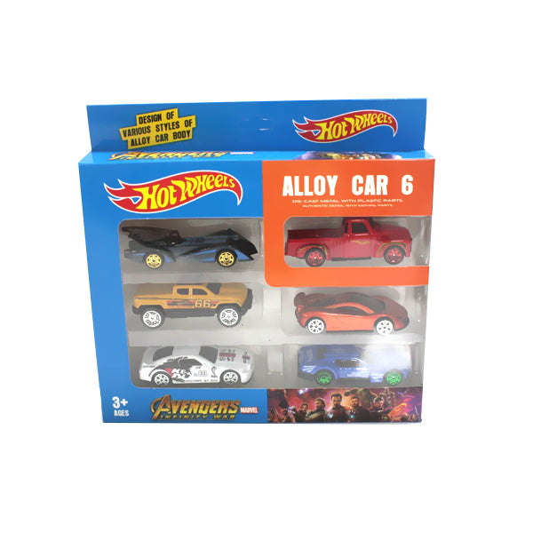 Hotwheels - Pack 6 miniatures