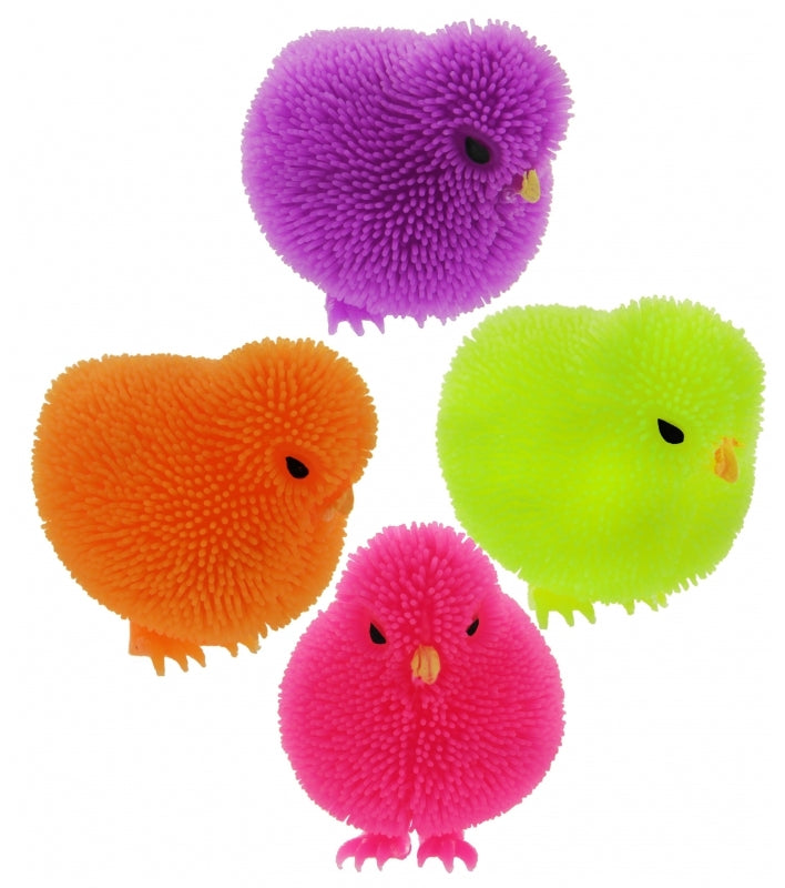 Squishy Poussin anti-stress avec lumière