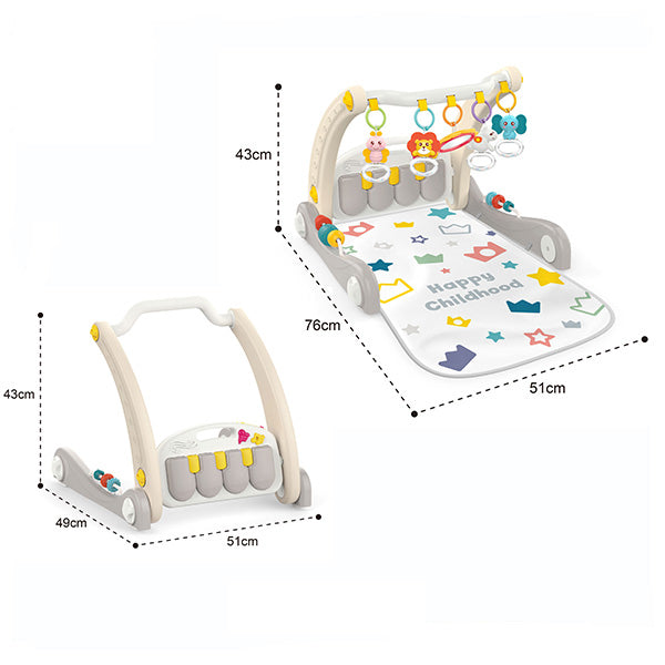HUANGER - 2 en 1 tapis piano