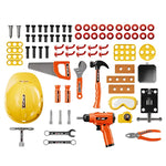 2 en 1 Valise et table de bricolage d'ingénieur 90 pcs