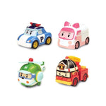 4 Mini voiturettes de Robocar Poli