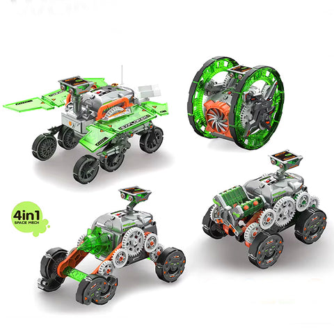 4 en 1 Merveilleux robot explorateur R/C vert