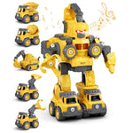 5 en 1 Robot Camion à assembler R/C
