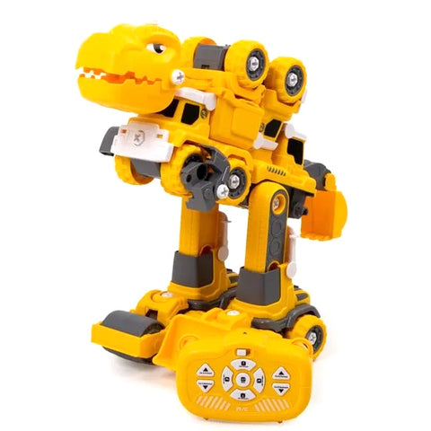 5 en 1 Robot Dinosaure à assembler R/C