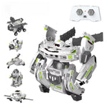 6 en 1 Robot Space Fleet R/C 84 pcs