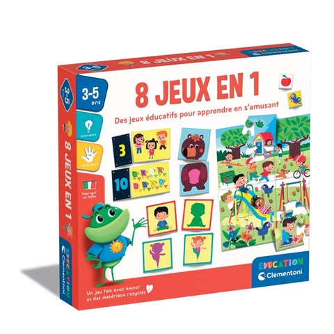 CLEMENTONI - 8 Jeux en 1