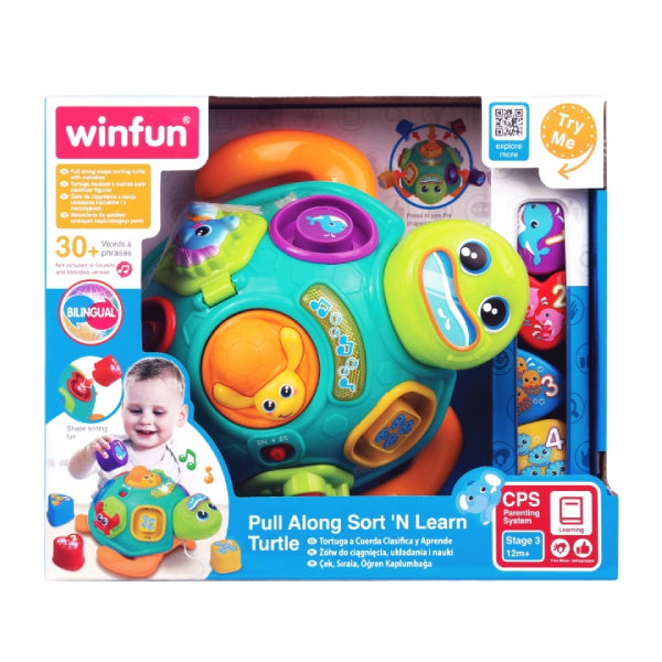 WINFUN - Tortue d'activités bilingue