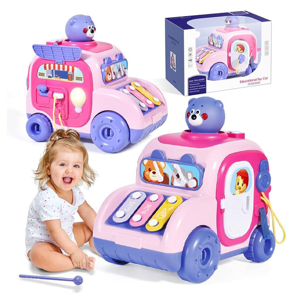 ABERO - Voiture musical à tirer