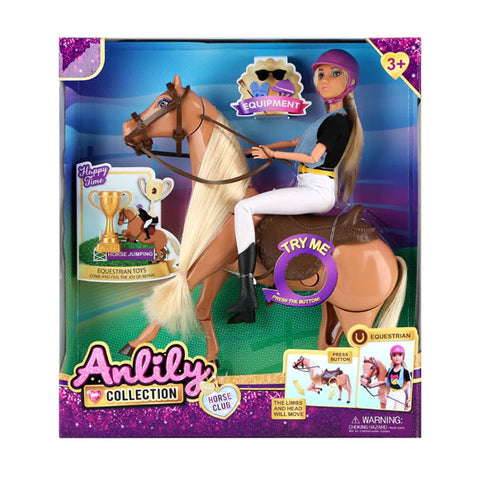 Anlili - Poupée cavalière