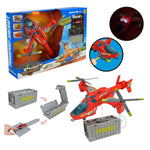 Avion lanceur avec 2 voiturettes