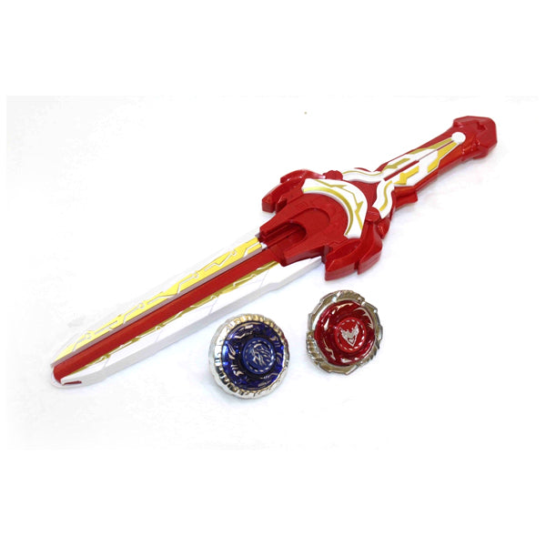 BEYBLADE - Lanceur épée avec 2 toupies