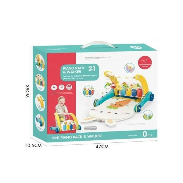 Bibi-Irn - 2 en 1 tapis et trotteur