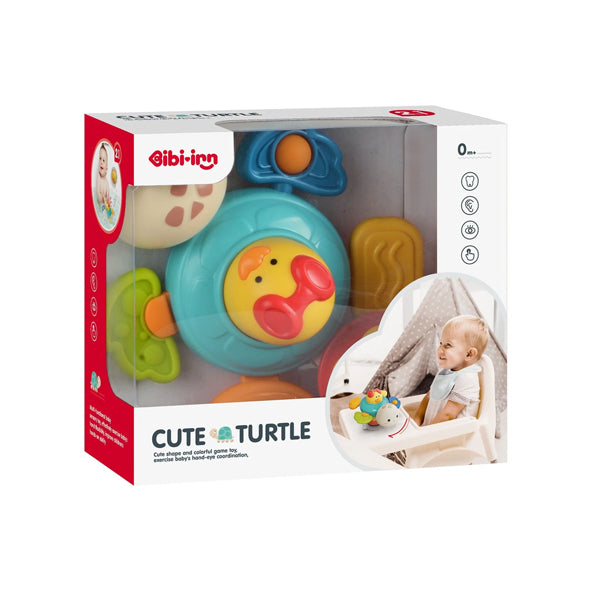 Bibi-Irn - Hochet tortue rotative