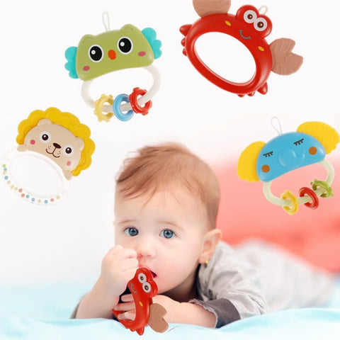 Bibi-Irn - Pack 6 hochets animaux