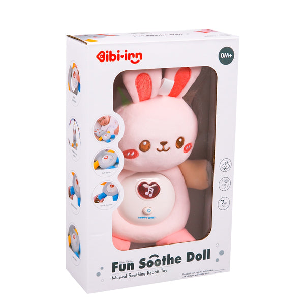Bibi-Irn - Petite peluche lapin avec son