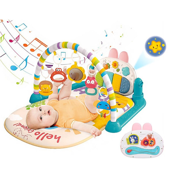 Bibi-Irn - Tapis d'éveil piano 2 en 1