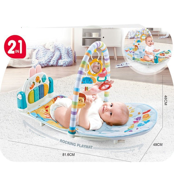 Bibi-Irn - Tapis d'éveil piano Lapin