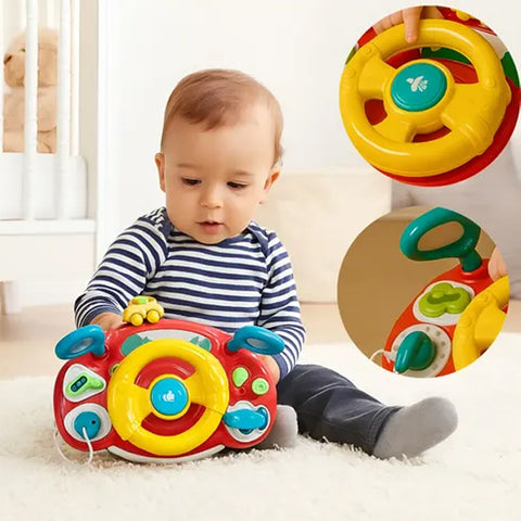 Bibi-Irn - Volant interactif 3 en 1