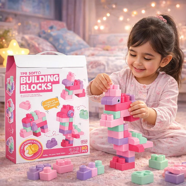 Blocs de construction souple 80 pcs