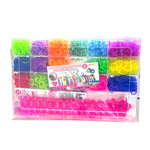 Boite d’élastiques Loom colorés