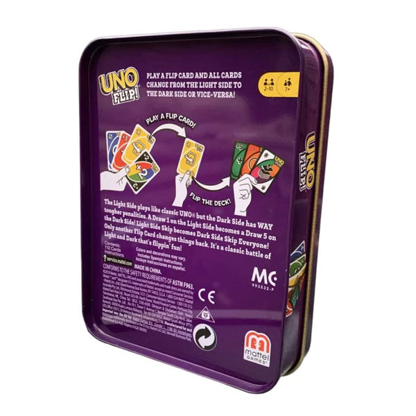 Boîte métallique Uno Flip