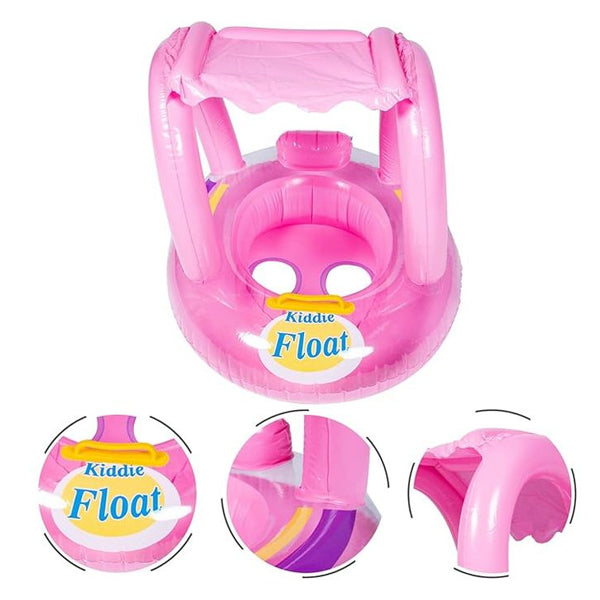 Bouée Baby Boat avec pare-soleil