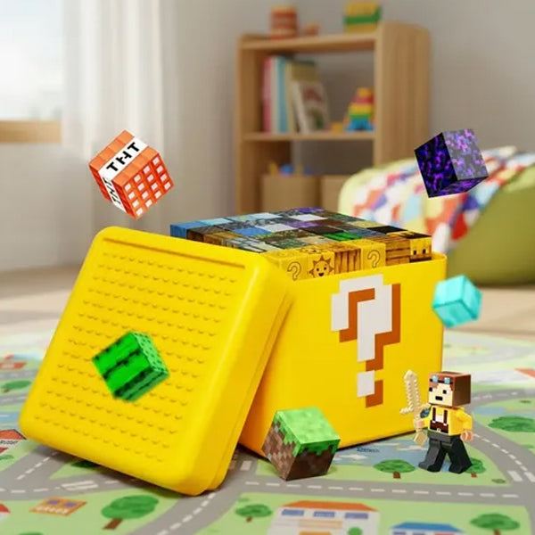 Box de blocs magnétiques My World