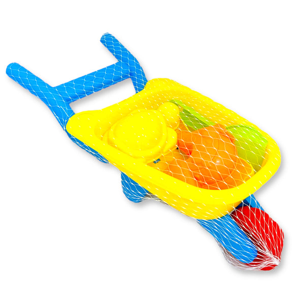 Brouette de plage avec accessoires