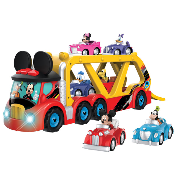 Bus Mickey avec 6 voiturettes