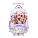 CHIMOLA - Cartable à roulettes Chien 30cm
