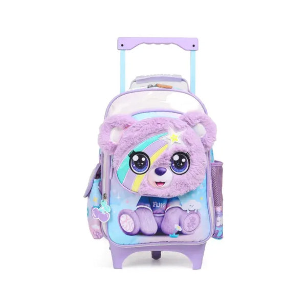 CHIMOLA - Cartable à roulettes Ours 30cm