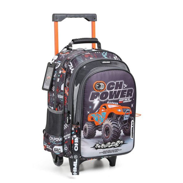 CHIMOLA - Cartable à roulettes Power Truck 30cm
