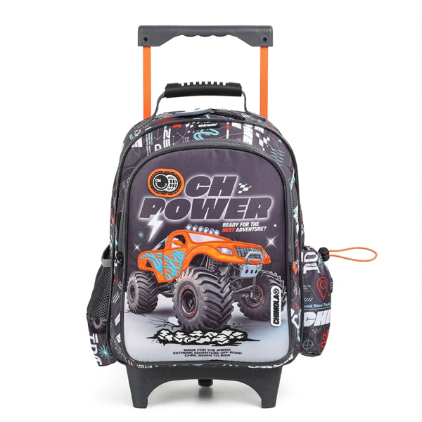 CHIMOLA - Cartable à roulettes Power Truck 30cm