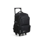 CHIMOLA - Grand Cartable à roulettes noir 45cm