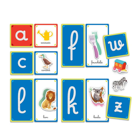 CLEMENTONI - Montessori - Les lettres tactiles