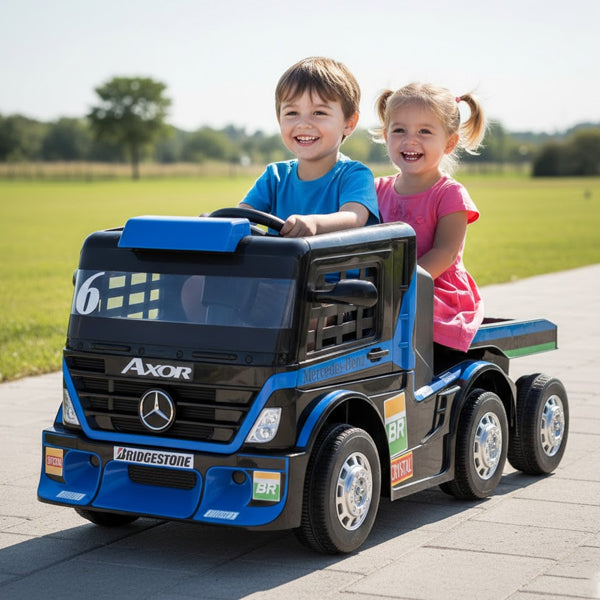 Camion Mercedes-Benz AXOR Bleu