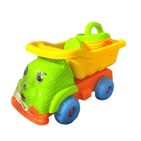 Camion de plage avec accessoires