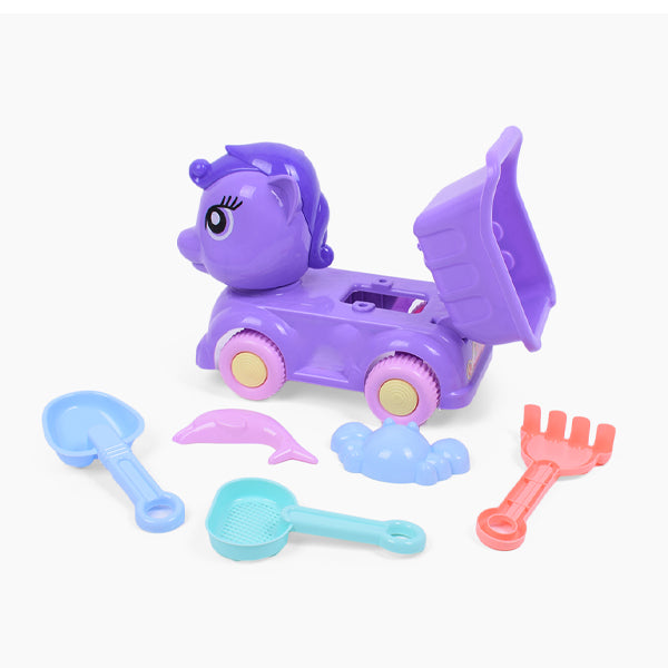 Camion de plage licorne