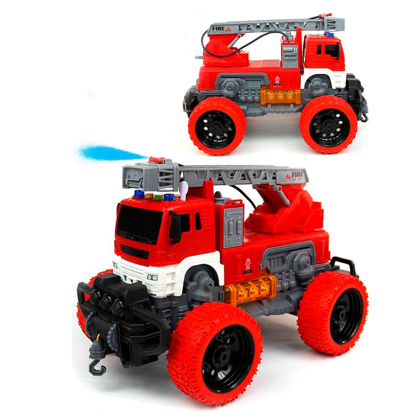 Camion de pompier avec jet d'eau-29-05-25