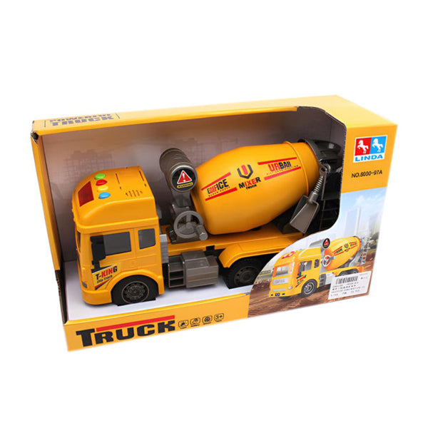 Camion malaxeur avec son