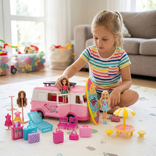 Caranvane Shining Beauty avec figurines